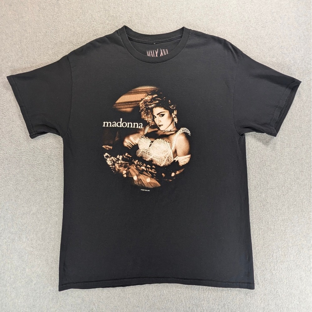 Madonna The Celebration Tour 2023-2024 T-Shirt Mens Medium 21x28 Black Boy Toy